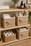 Jute Closet Organizer Storage Box 30X30X30 cm – Foldable Multi-Purpose Organizer Basket - 6
