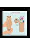 Erasable Extendable Teddy Bear Panda Character Silicone Vertical Pen Holder Pencil Case for Girls and Boys - 3