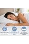 Home ®   Waterproof Mattress Protector – 4 Corner Elastic Mattress Cover, Cotton, Breathable, Washable, Liquid-Proof Mattress Protection Cover, Anti-Allergy and Anti-Mite. - 4