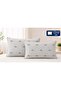 Set of 2 Luxury Medical Orthopedic Visco Filled Pillows (50X70)