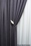 Ghost System Special Design Rope Wrap Curtain Tieback Mounted on Cornice - 3