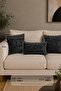 Bohemian Decorative Pillow and Cushion Cover 30X50 cm Anthracite Geometric