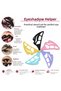 4-in-1 Makeup Stencil Set – Eyeliner, Eyebrow, Eyeshadow, and Lipstick Application Assistant