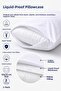 Liquid-Proof Pillow Covers 2-Piece 50X70 cm Cotton Zippered Puresleep - 2