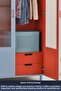 "Medium" Portable Organizer Box 30 Lt with Lid, Foldable, Stackable Multi-Purpose Storage Bin - 6