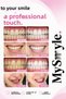 Pap+ Teeth Whitening Strips, Professional Whiteness, 14 Packs - 28 Strips - 6