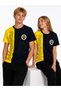 New Season Licensed Yellow Navy Blue T-Shirt Crewneck Special Design