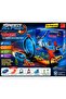 Fast Race Track Set 18 Pieces with Launching Mechanism Car Racing Toy Loop Track