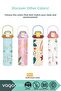 600ml New Collection Patterned 6-Hour Hot/Cold Stainless Steel Thermos with Straw/Without Straw and Handle - 6