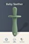 Baby Teething Stick Pacifier - Teether, Mouthguard, Teething Device, Baby Teether - Green