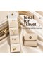 4 Compartment Mini Organizer Bag Makeup Bag Travel Type Stylish Cosmetic Storage Organizer - 2