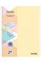 Keski̇n Pastel 23X29.7Cm Spiral A4 Plastic Cover Project Presentation Notebook 80 Yp. Striped Light Yellow