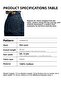 Women's Dark Blue Polka Dot P-1W6-11 Palazzo Fit Special Design Denim Jeans - 7