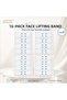 16 Pieces of Transparent Face Lift, Neck, Eyebrow, and Tightening Tape – Suitable for under Makeup, Thin and Practical - 2