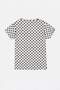 White Polka Dot Short Sleeve Lycra Body Tdrss26Bd00003 - 6