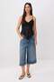 Black Plain Regular Fit V-Neck Lace Detailed Tulle Knitted Blouse Twoss26Bz00760 - 2