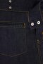 Dark Blue Extra Flexible Waist Detailed Denim Shorts Skirt Twoaw27Sr00008 - 7