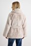 Ecru Regular Coat Twoaw27Kb00005 - 4