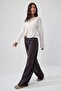 Kahverengi Kemer Detaylı Yüksek Bel Wide Leg Jeans TWOAW27JE00131 - 2