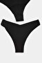 Black 6 Pack Micro Seamless/Traceless Laser Cut Brazilian Knitted Panties Thmaw25Ku00037 - 2