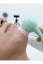 Double-Sided Manual Facial Cleansing and Massage Brush - Blackhead Remover with Exfoliating Effect - Available in Pink, Green, Purple, and White Colors - 6