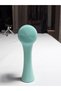 Double-Sided Manual Facial Cleansing and Massage Brush - Blackhead Remover with Exfoliating Effect - Available in Pink, Green, Purple, and White Colors - 4