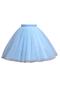 Girl's Pearl Detailed Fluffy Tutu Skirt Birthday Graduation Party Skirt