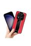 Xiaomi Poco X7 Compatible Case Zebana Premium Leather Case Red - 3