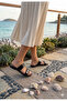 Women's Stylish Stoned Beach Pool & Sea Slippers |   Daily Stone Summer Slippers | - 4