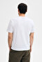 Axion Men's 100% Organic Cotton Round Neck Regular Fit White T-Shirt - 5