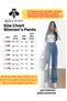 Christian 90's Mid Blue Palazzo Loose-Leg Super High-Waist Jeans - 5