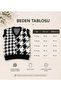 الحياكة فتاة منقوشة Houndstooth - 3