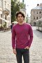 Hugo Crew Neck Men's Knitwear Sweater Pink - 3