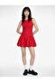 Slim Fit Crew Neck Sleeveless Bodycon Mini Dress - 2