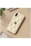 Apple iPhone X Compatible Case Zebana Camellia Leather Case Beige - 4