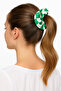 Harry Potter Licensed Slytherin Hair Tie – Green and Silver Patterned Flexible Elastic Hair Accessory - 5