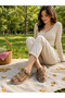 Women's Mink Suede Closed-Front Airy Sandals - Anatomical Comfort - 2