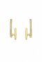 Women's Steel Earrings Zircon Stone Vip Anti-tarnish Earrings
