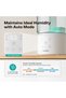by Nutricook Digital Humidifier 4L for Bedroom & Baby Room | Cool Mist for Home, Office & Plants | 7-Color Light, Aromatherapy Tray | Up to 60H for 50㎡ | Auto Shut-Off, 360° Nozzle | 3-Yrs - 4