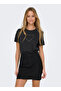 Black Women's Block T-Shirt Onlariana Life S/S O-Neck Box Top J - 3