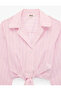 Long Sleeve Cotton Striped Poplin Shirt - 5