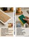 Natural Pumpkin Fiber Dish Sponge 3-Pack - 4