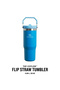 The Iceflow Flip Straw Thermos Cup with Straw 0.89 Lt - 5