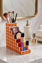 Handmade Gradual Mosaic Organizer |   Makeup Organizer, Pen Holder and Brush Holder