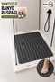 1 Piece Square Massage Suction Cup Sticky Silicone Bath & Shower Anti-Slip & Bathtub Mat 54X54 cm M-150 - 2