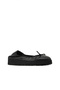 Black Leather Women's Flat Ballerinas 30Wa9017 - 2