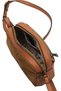 Tan leather-suede women's crossbody bag - 6