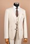 Exclusive Vest Suit Cream