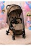 Baby Stroller Fly Net (Black Color - Compatible with All Baby Strollers) - 3