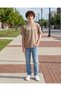 Senior Boys Brown NY Co Oversize T-Shirt - 5